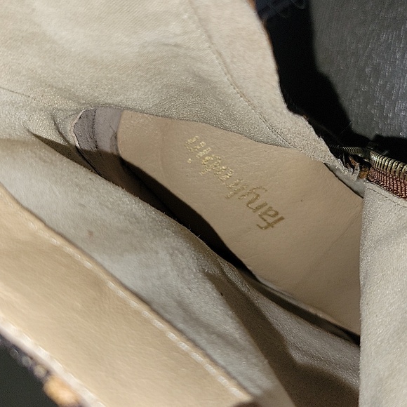 Anthropologie × Farylrobin Dav Calf Hair Leopard Animal Print Heeled Boots 6 - Picture 14 of 16